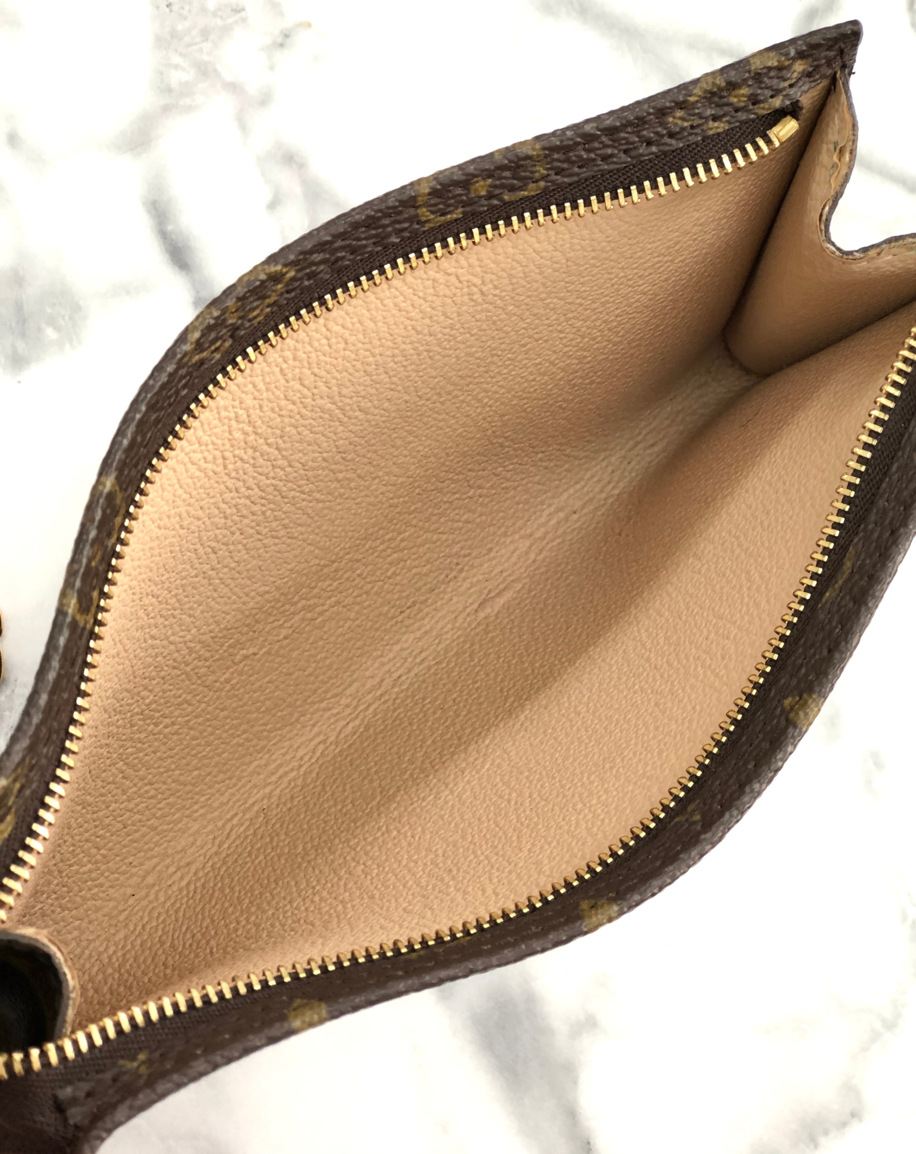 LOUIS VUITTON ルイ ヴィトン モノグラム PVC×レザー ミニバッグ