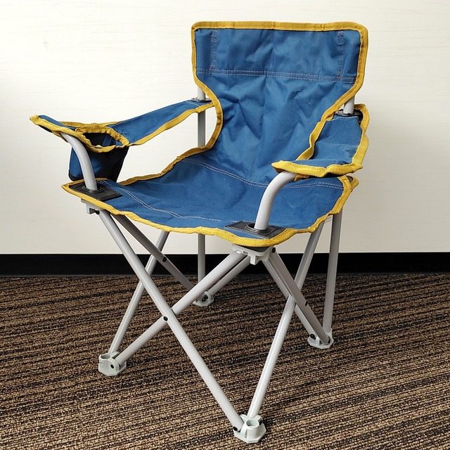 DCM・アウトドアチェア・キッズチェア・折り畳み椅子・子供用・No.230426-01・梱包サイズ100