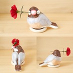 母の日ギフト『文鳥の贈り物』 和紙インテリア/置物