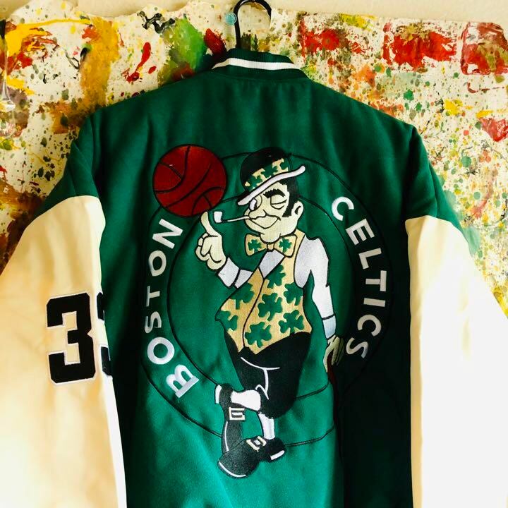 Celtics スタジャン ブルゾン 緑 グリーン 冬 メンズ アウター 厚手 ...