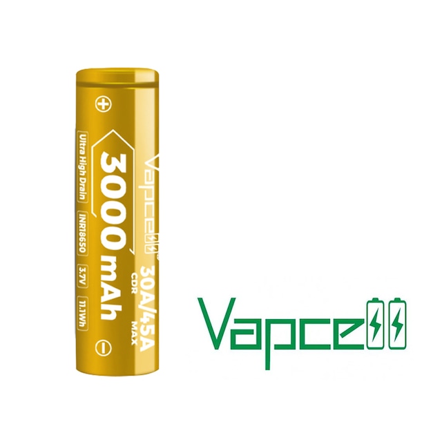 U30 Vapcell 18650 3000mah