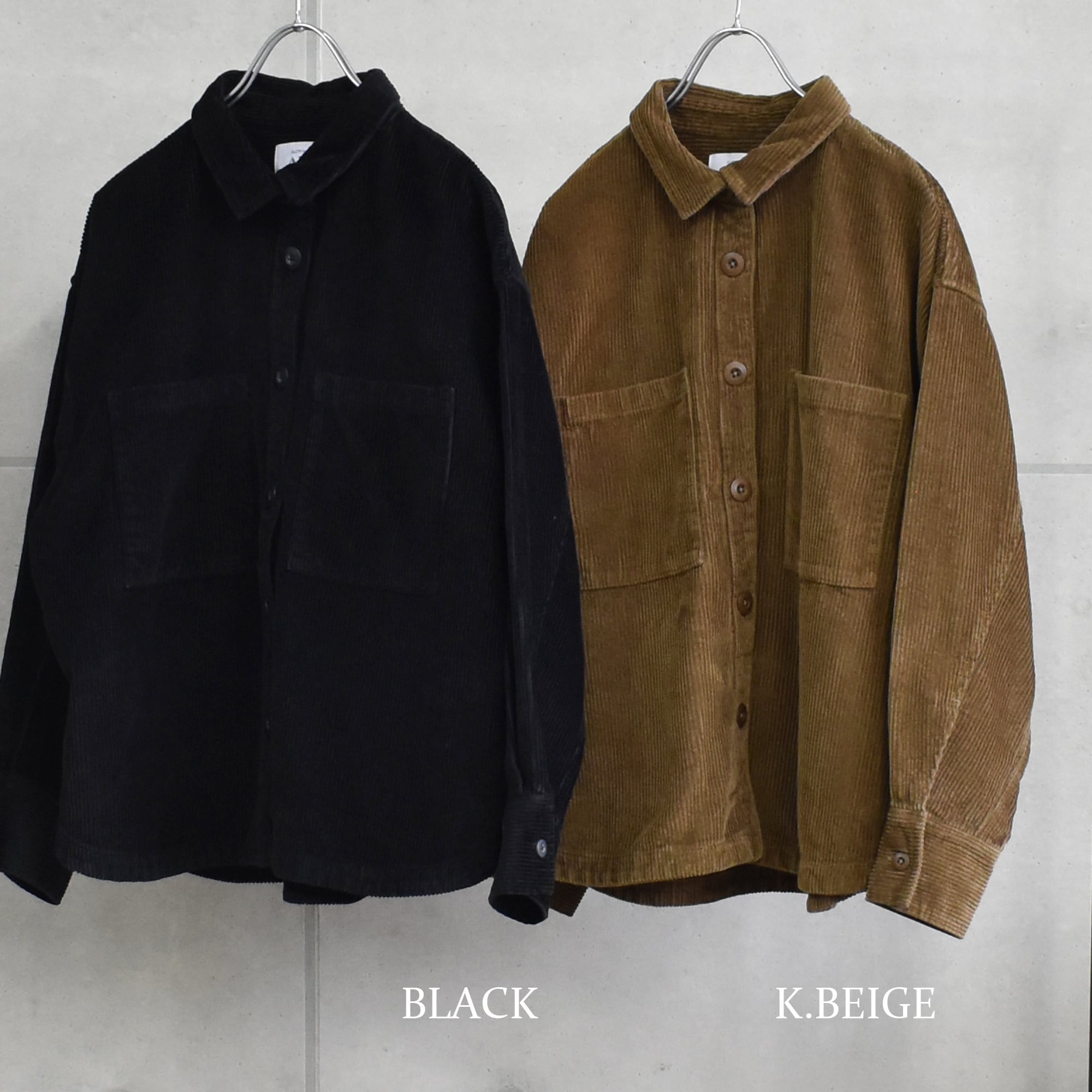 太畝コーデュロイ シャツジャケット｜羽織り | AUG ONLINE STORE 大人