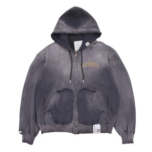 【Maison MIHARA YASUHIRO】SUN FADED SWEAT PARKA