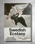 画家 『ヒルマ・アフ・クリント』2023年ベルギー現代美術館制作ポスター