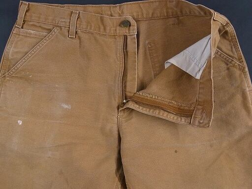 Carhartt ブラウン Mexico Sサイズ 00's carhartt カーハート MEXICO製 ブラウン ダック ペインター