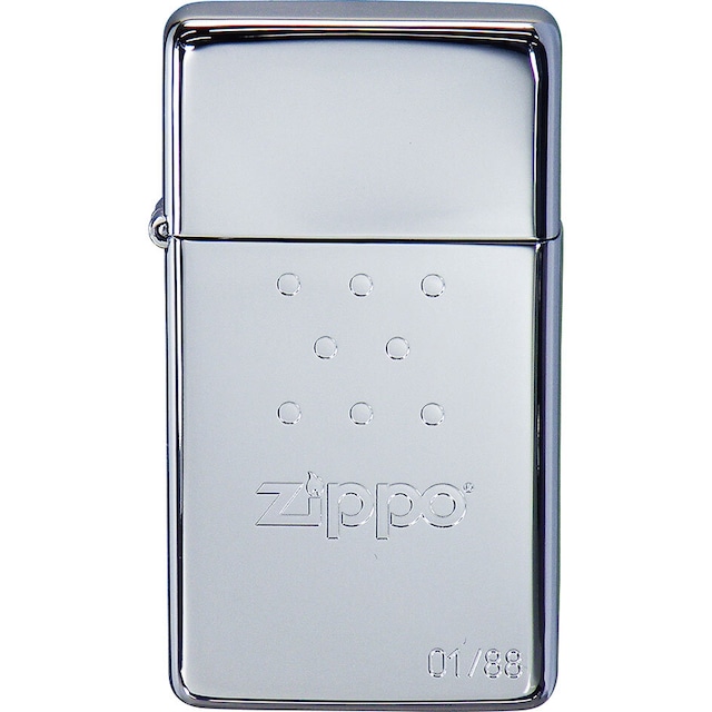 送料無料  ZIPPO フラットトップスリムアーマー88個限定品 NO70/88 プラチナミラーメッキ