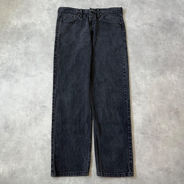 Wrangler ラングラー W33 ブラック デニム ボトム 黒 16363