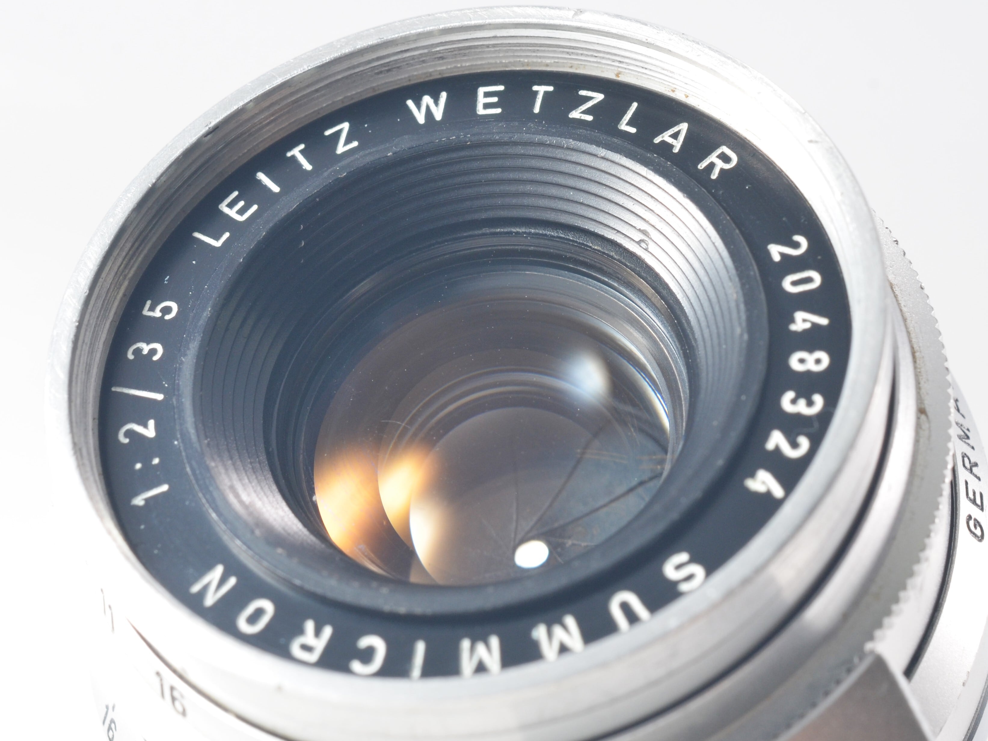 Leica LEITZ SUMMICRON 35mm F2 8枚玉 ドイツ Mマウント (60361