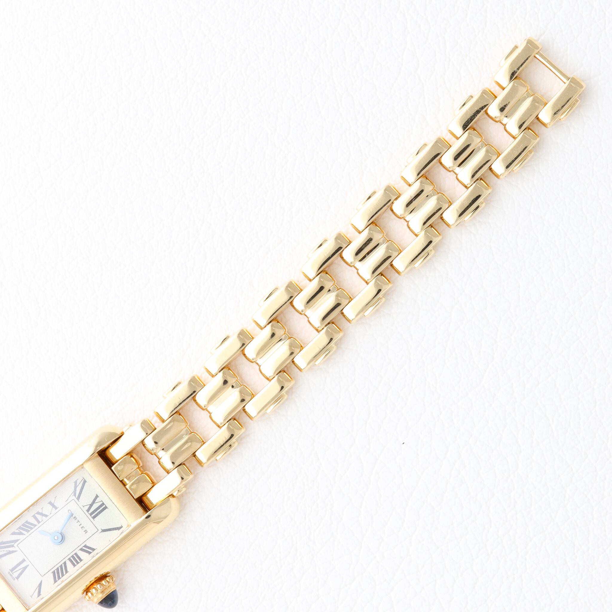 カルティエ タンクアロンジェ イエローゴールドブレスレット | Ante