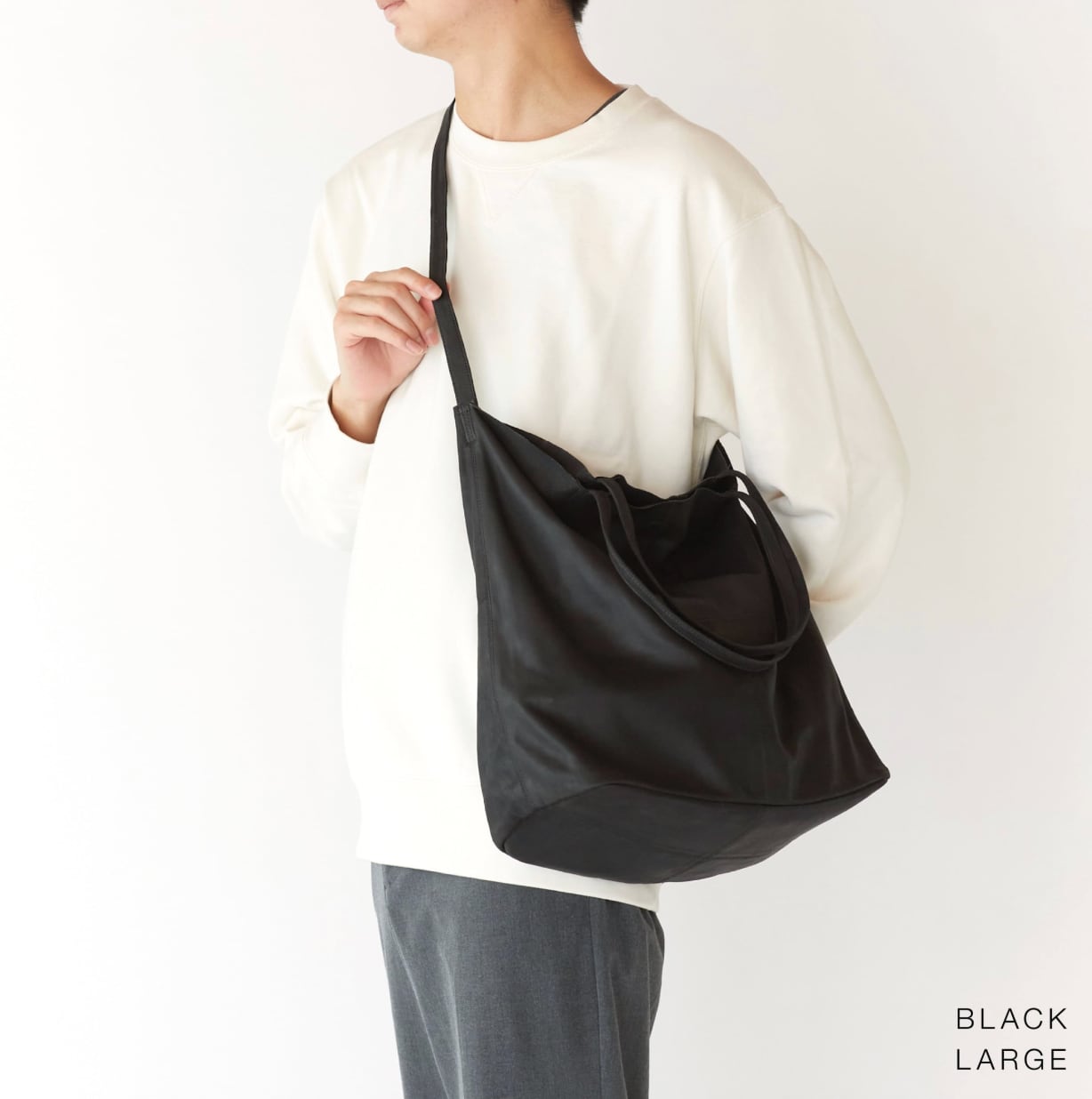 3WAY LARGE TOTE(L size)BLACK | Morphee(モルフェ) 3WAY LARGE TOTE(L size)BLACK | Morphee(モルフェ)