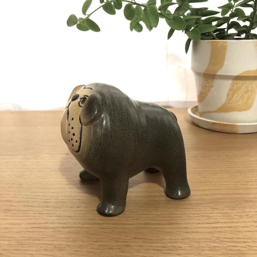 リサラーソン ラーソン ケンネル ブルドッグ Kennel Bulldog グレー