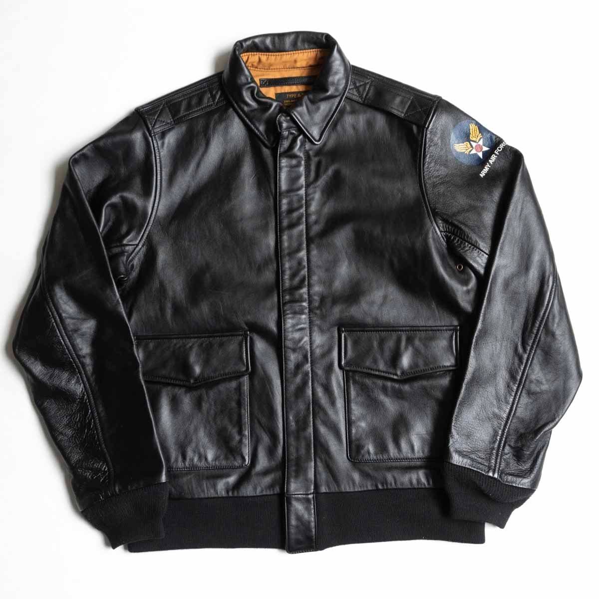 HOUSTON ヒューストン フルジップレザージャケット 40-L 豚革 本革 HOUSTON ヒューストン フルジップレザージャケット 40-L 豚革 本革