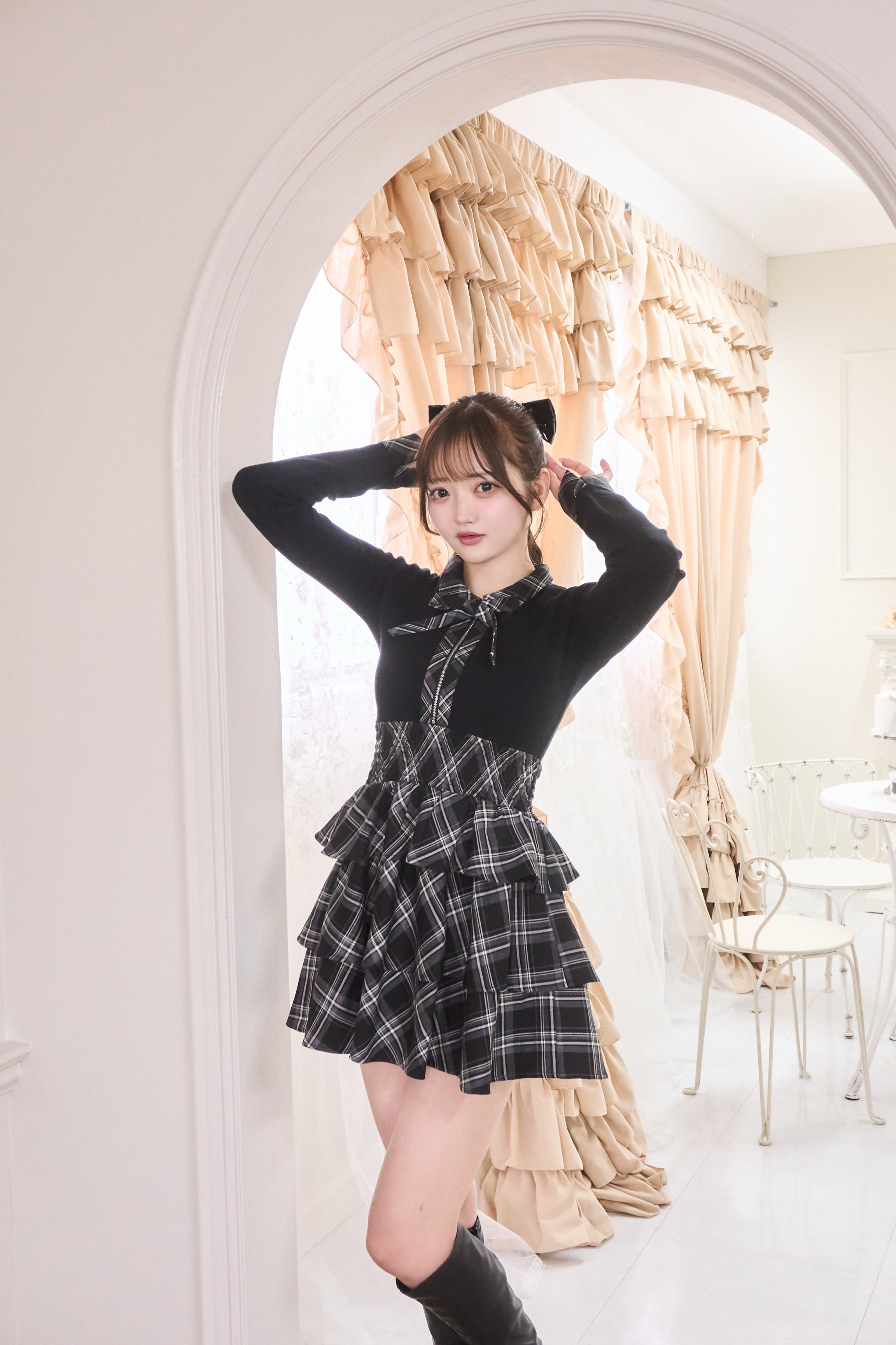 papillonner check tiered op