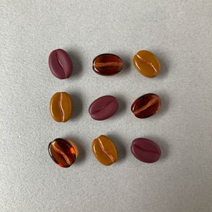 コーヒー豆チェコビーズパック（4p・10mm）
