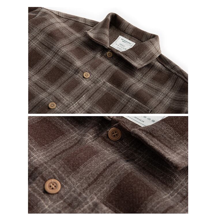 ★THICK BRUSHED CHECK SHIRT　　　32254