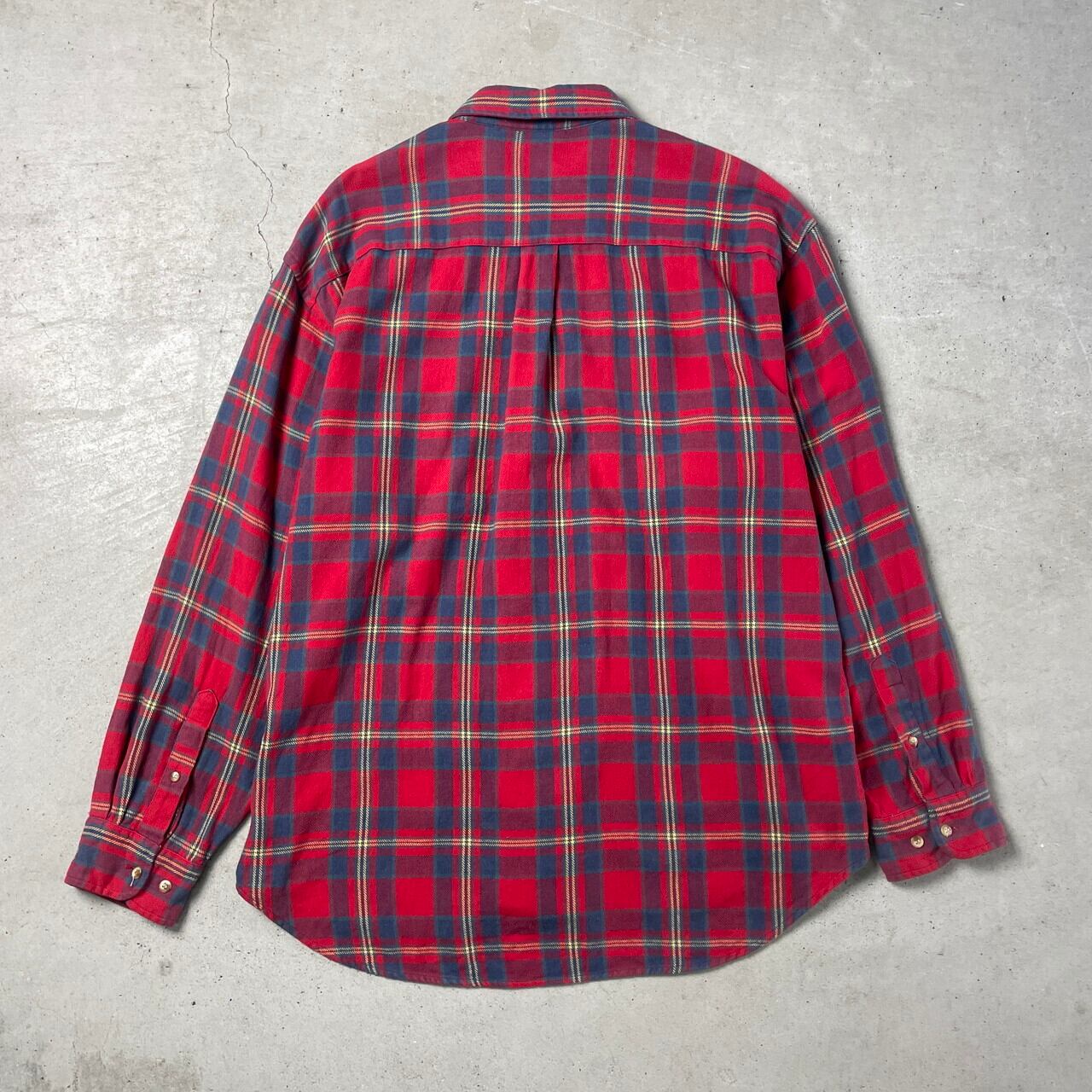 90年代 GAP オールドギャップ チェックシャツ ライトネルシャツ メンズ