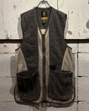 【Caka otto】 “Browning” Multiple Gimmick Mesh Switching Shooting Vest