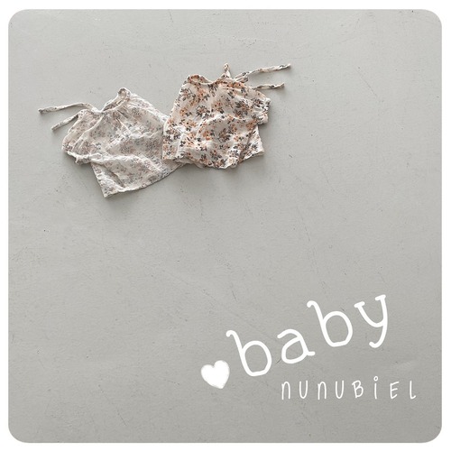 〘予約〙nunubiel / bebe blossom blouse