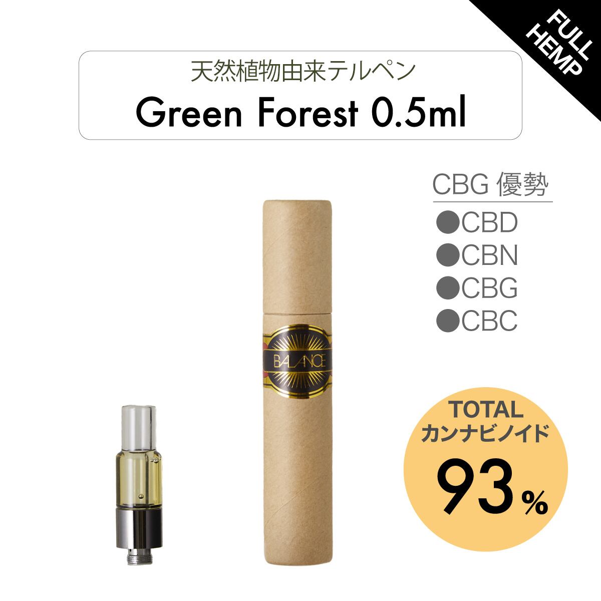 ＊115CRDPリキッドP35%1mlOGKUSH H4CBD CBN CBG