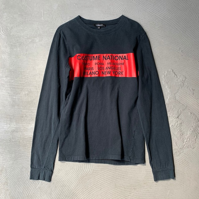 COSTUME NATIONAL / Long sleeve T-shirt