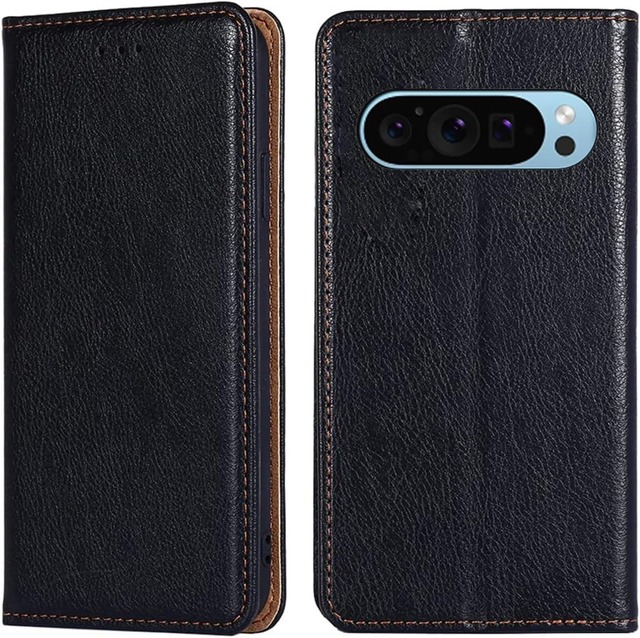 for Google Pixel 11/Google Pixel 11 Pro ケース 手帳型 for グーグル ピクセル11 プロ カバー XJUN 上品 高級PUレザー 横置きスタンド機能 カード収納 2枚 人気 マグネット搭載 耐衝撃 全面保護 シンプルカバー 便利 ハンドメイド 高質感皮革 おしゃれ 汗や指紋防止 肌触り良い 360度保護 男女兼用 ブラック