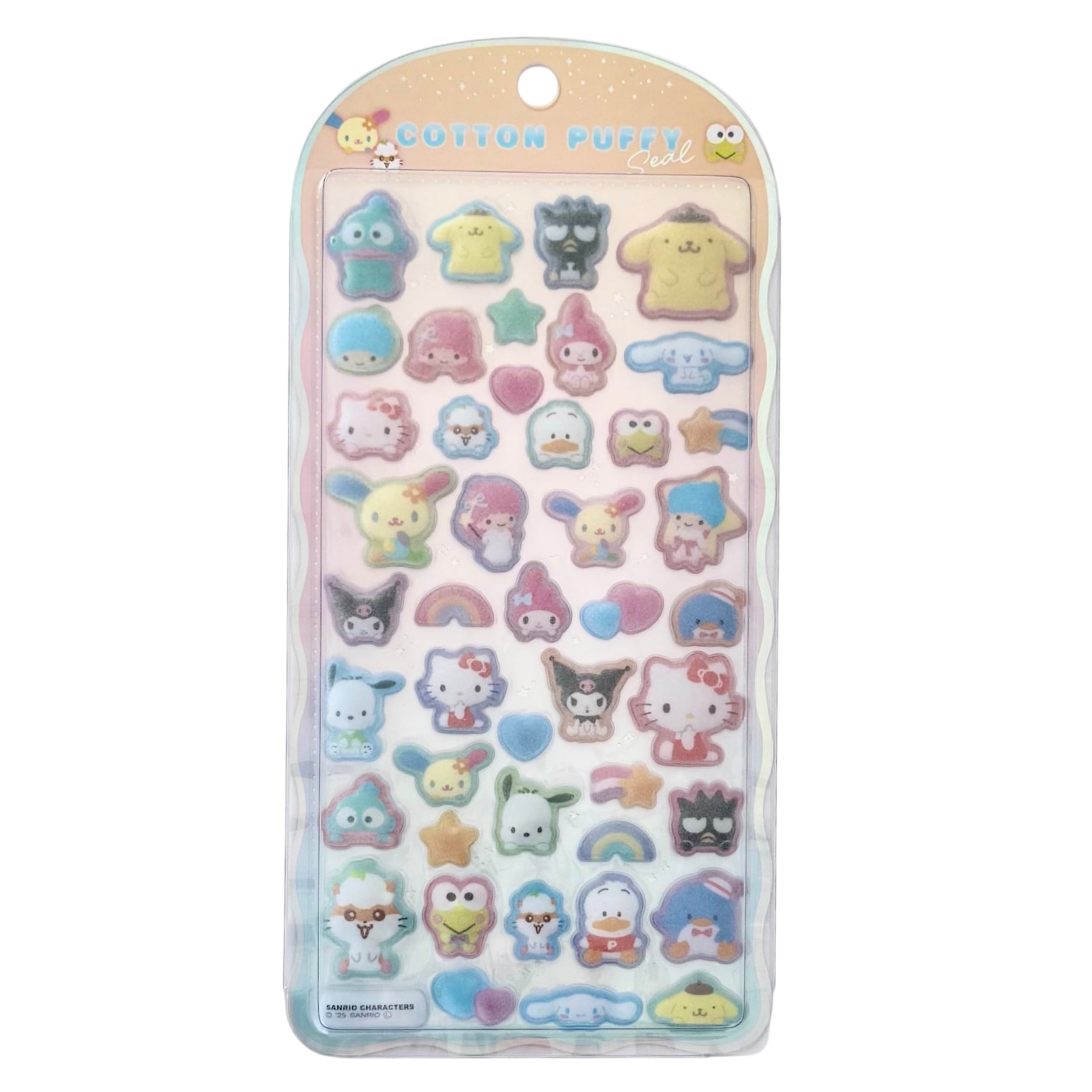 コットンパフィー　サンリオ　など 再入荷】コットンパフィーシール / サンリオキャラクターズ | Jewelie