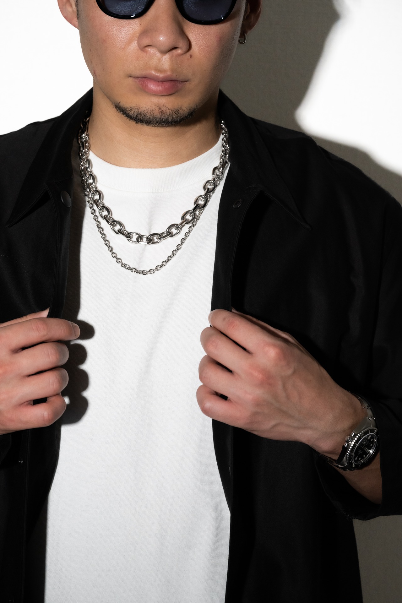 【O chain necklace】/ 幅12mm