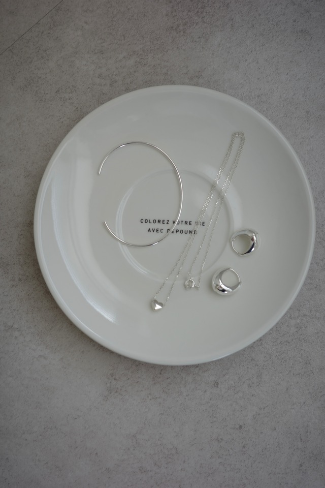 (即納) Fil. / silver line bangle