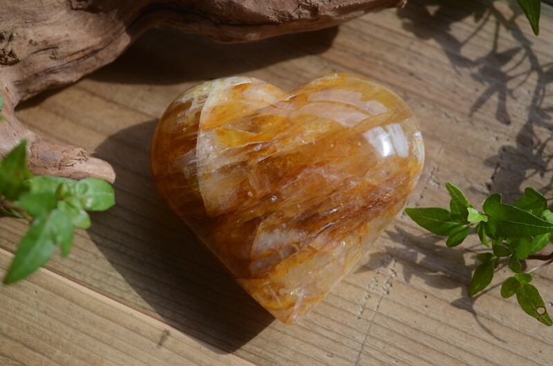 ヘマトイドハート形磨き(CASA BLESSING®) Htd-0006