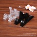 アクリルフォトフレームスタンド（透明・黒）