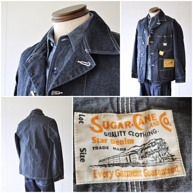 SUGAR CANE シュガーケーン デニムカバーオール　SC14371 　デニムジャケット　 | bluelineshop powered by  BASE