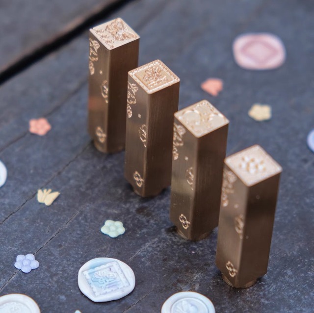 【3way】Wax Seal Stamp│風鈴草