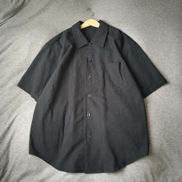 80s “ISSEY MIYAKE” 筆タグ gray color ombre check pattern shirt 80 