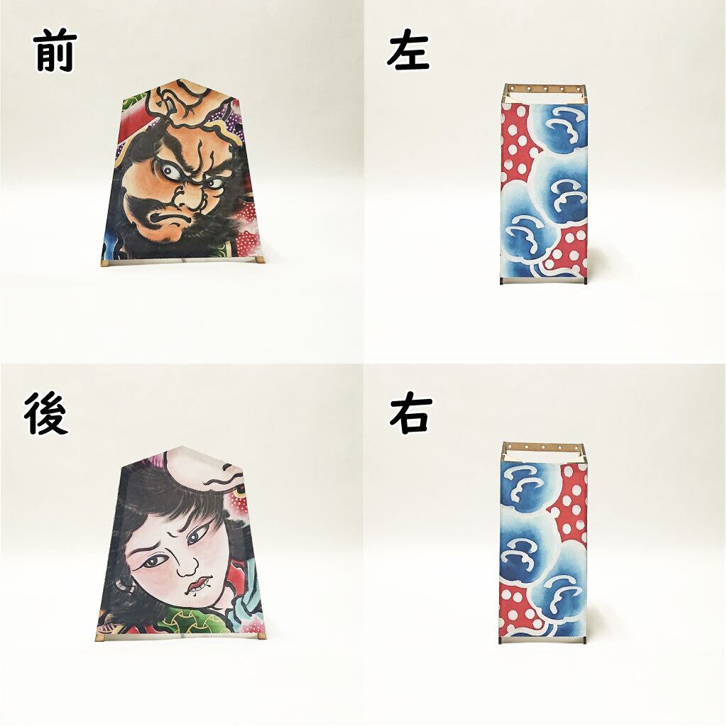 ねぷた灯篭クラフトキット（駒形） | 簡単に作れるねぷたの工作キット