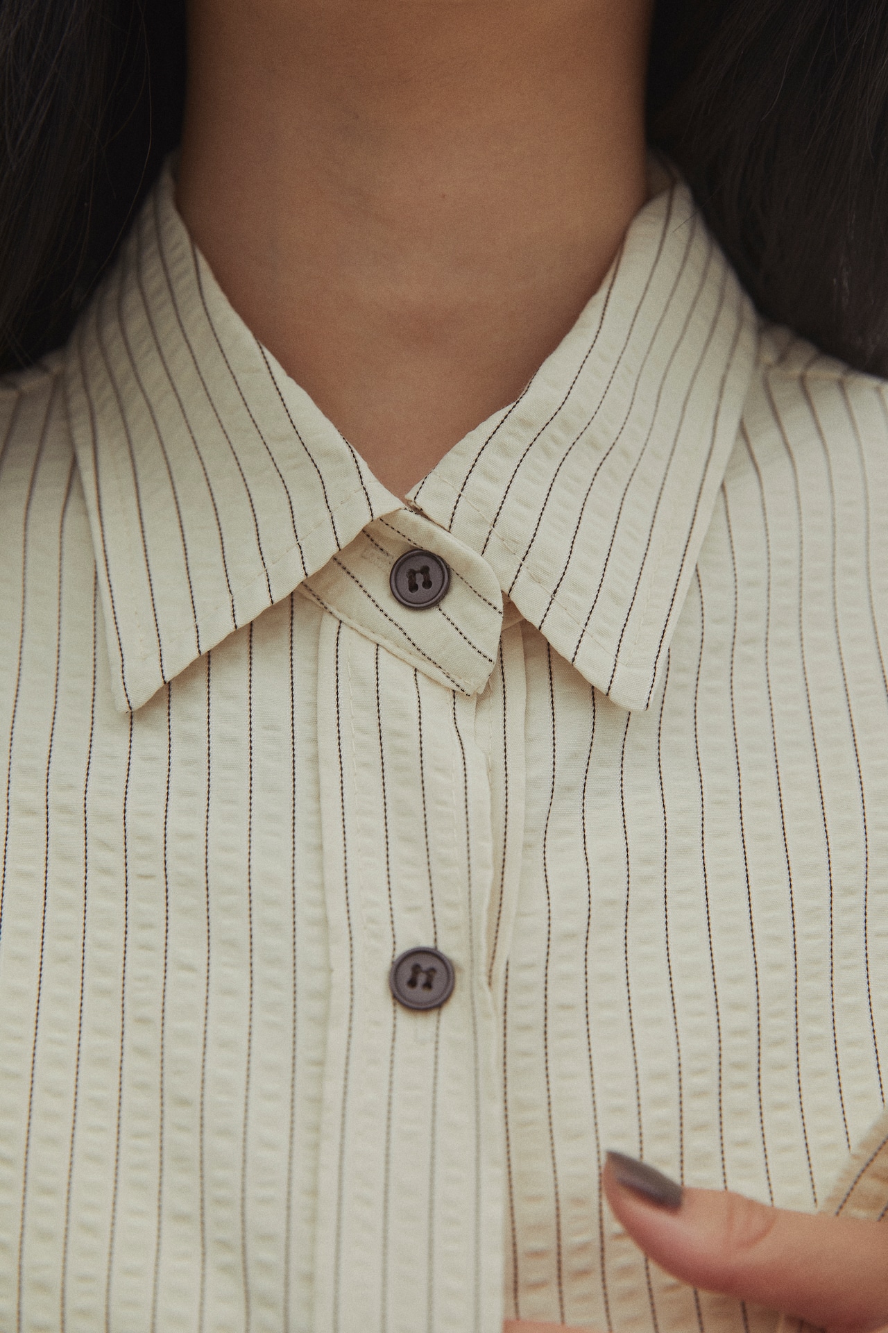 DU125902 Stripe Design Shirt【残り8点】