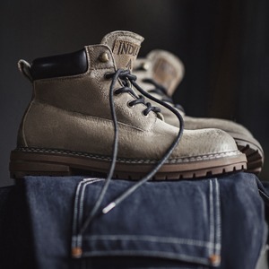 Vintage Genuine Leather High Top Boots / ヴィンテージ 本革 レザー ハイトップ ブーツ