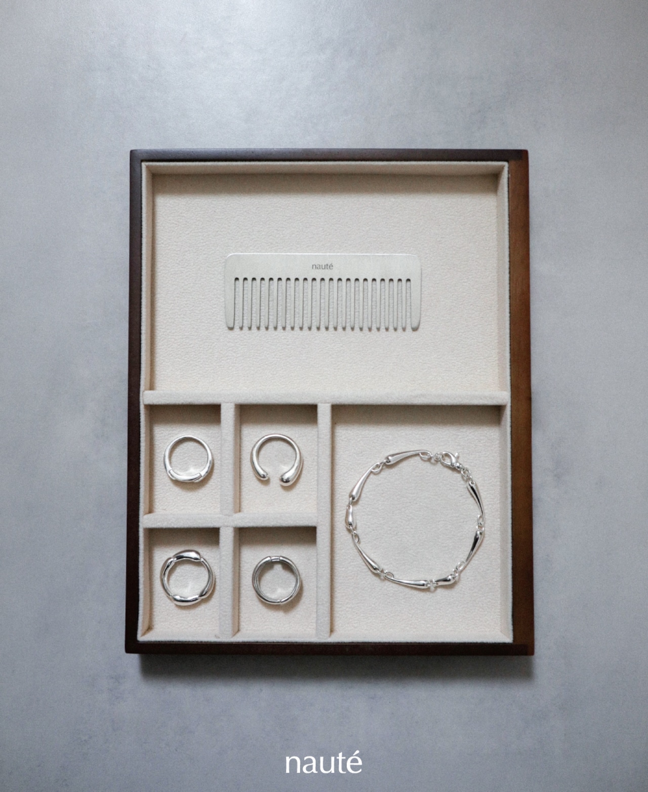 nauté Original Metal Comb "Ligné"