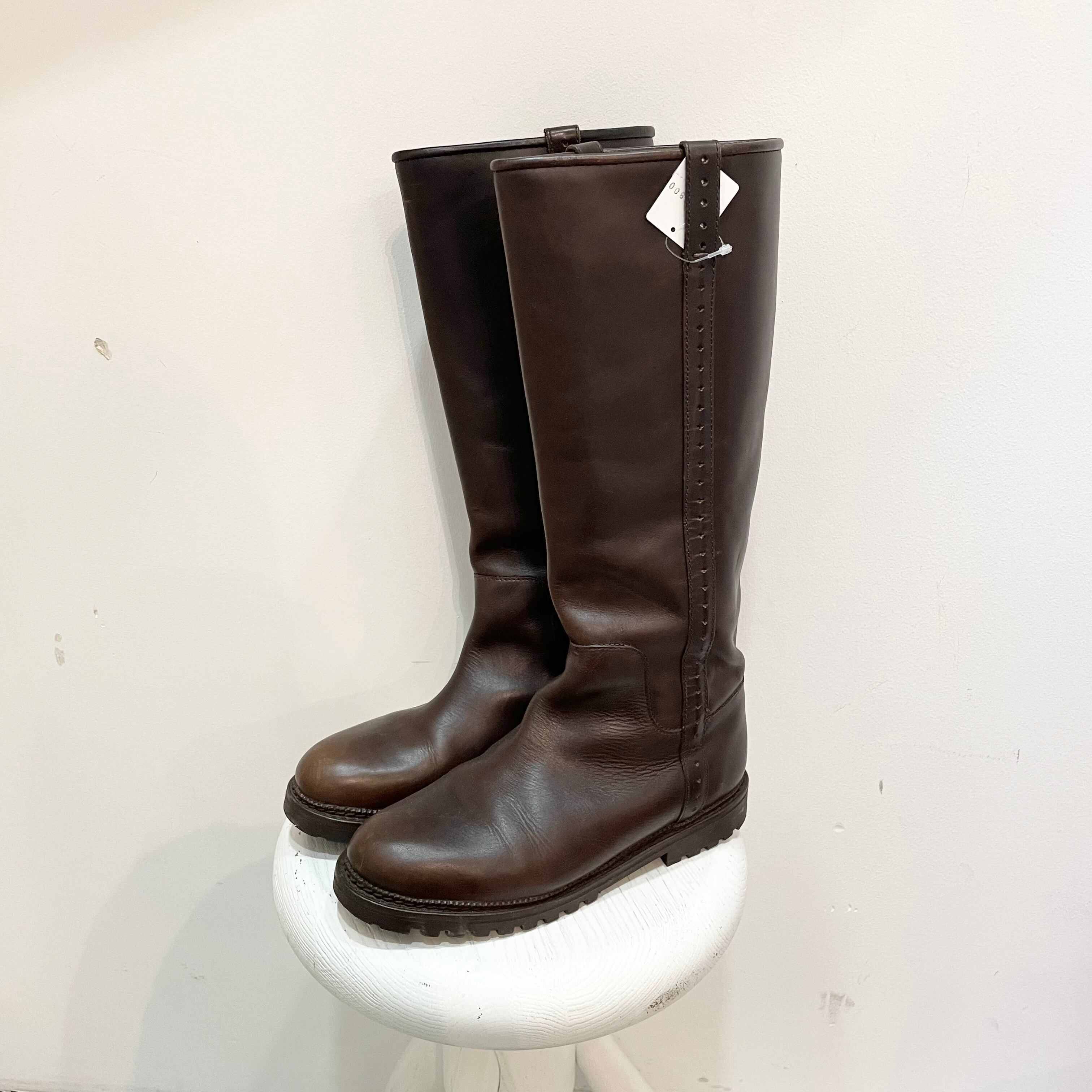 CAMPER/longboots/boots/dark brown/カンペール/ロングブーツ/ブーツ