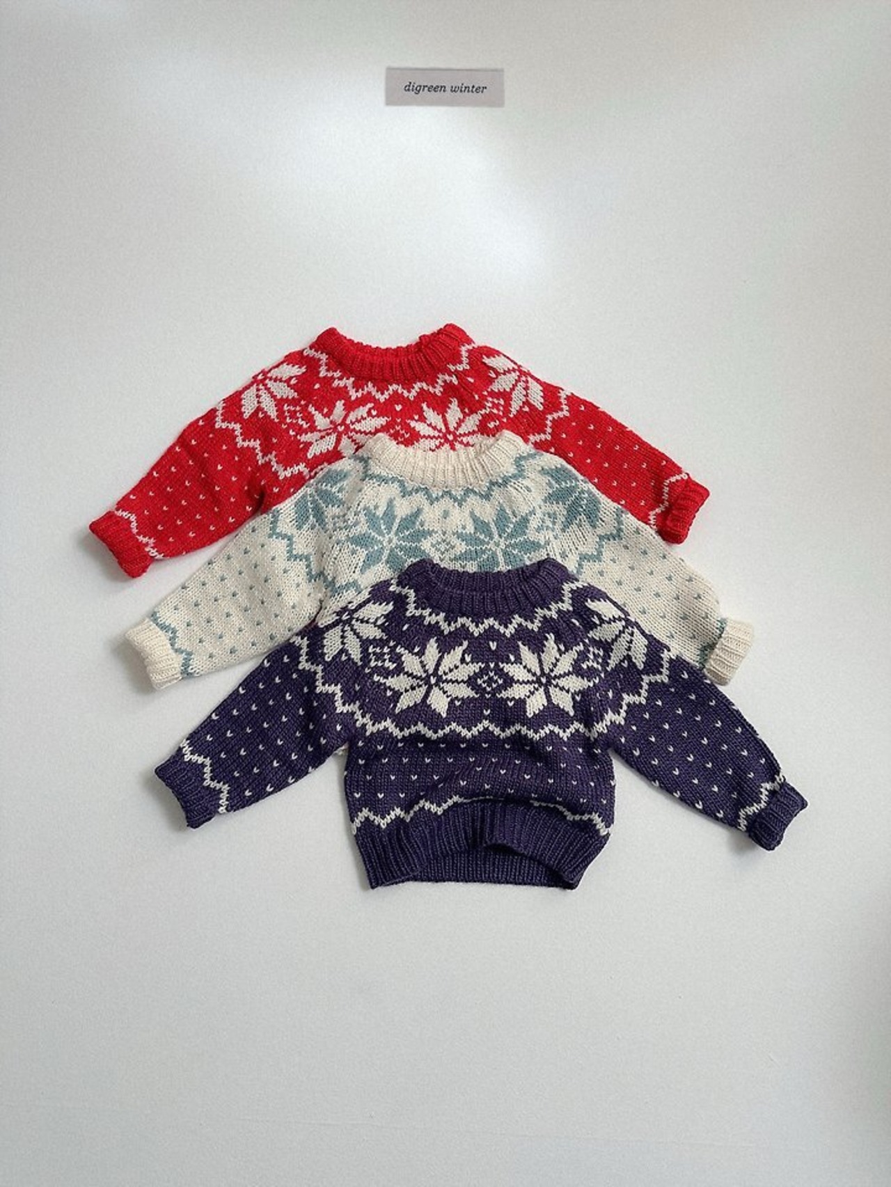 〖取寄〗韓国子供服 / 26winter / Digreen / カウチンニット / キッズ / 冬服 *S~2XL*