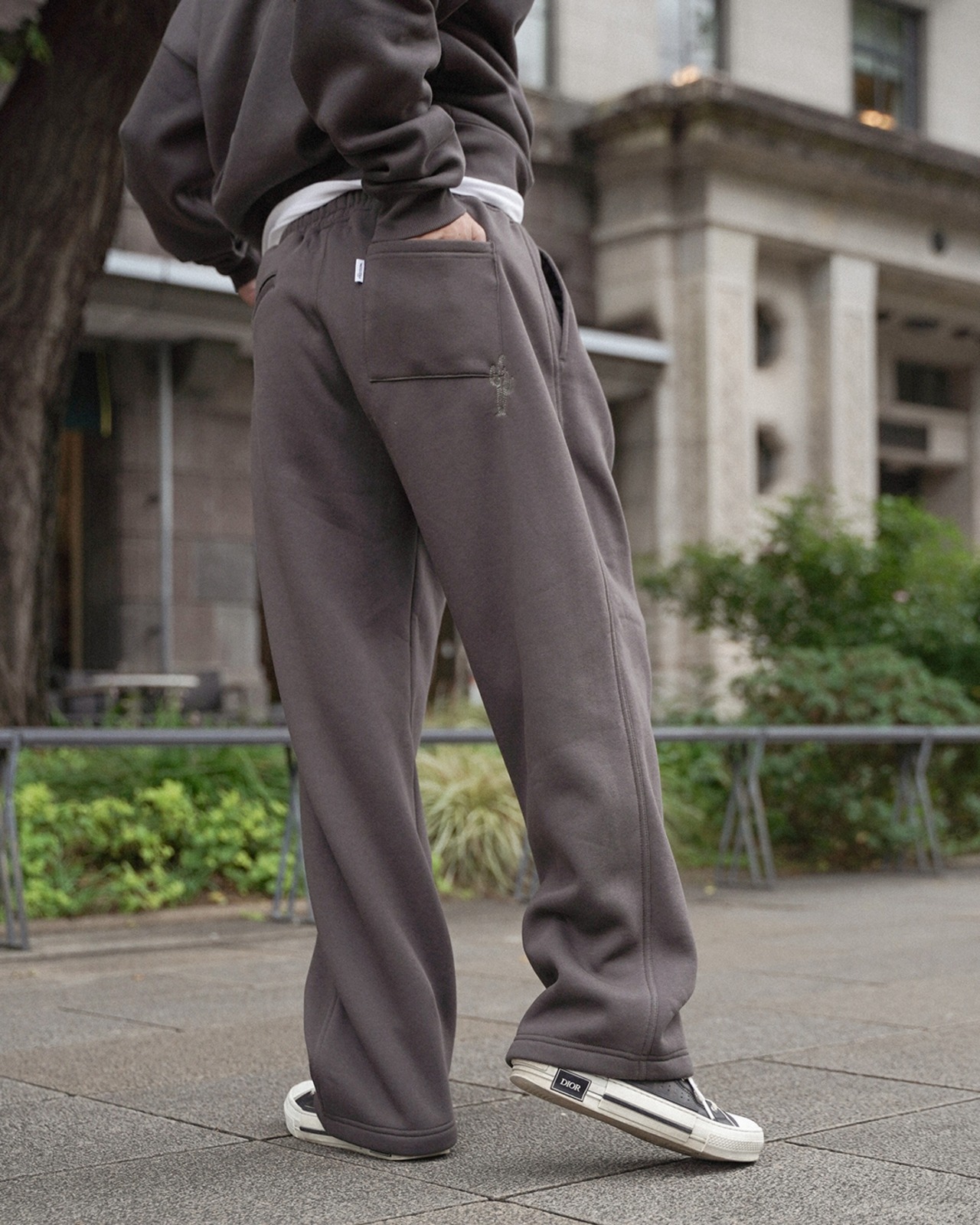 【#Re:room】TUCK WIDE SWEAT PANTS［REP302］