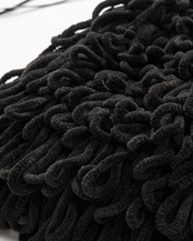 Thick Velvet Loop Monster Mini Bag Hand Knit