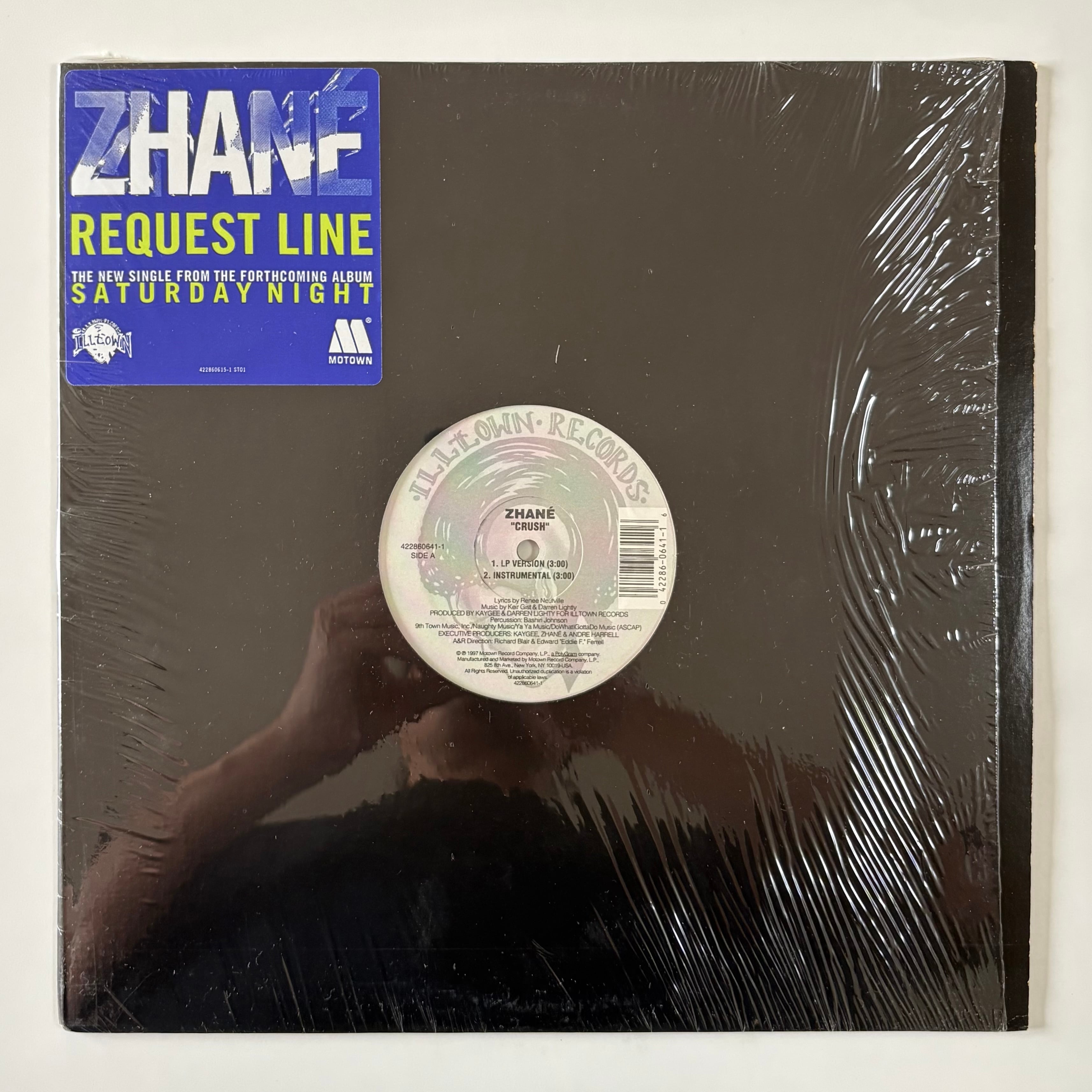 Zhané Request Line Remix 12インチレコード ZHANÉ / REQUEST LINE(DANCE REMIXES)(12