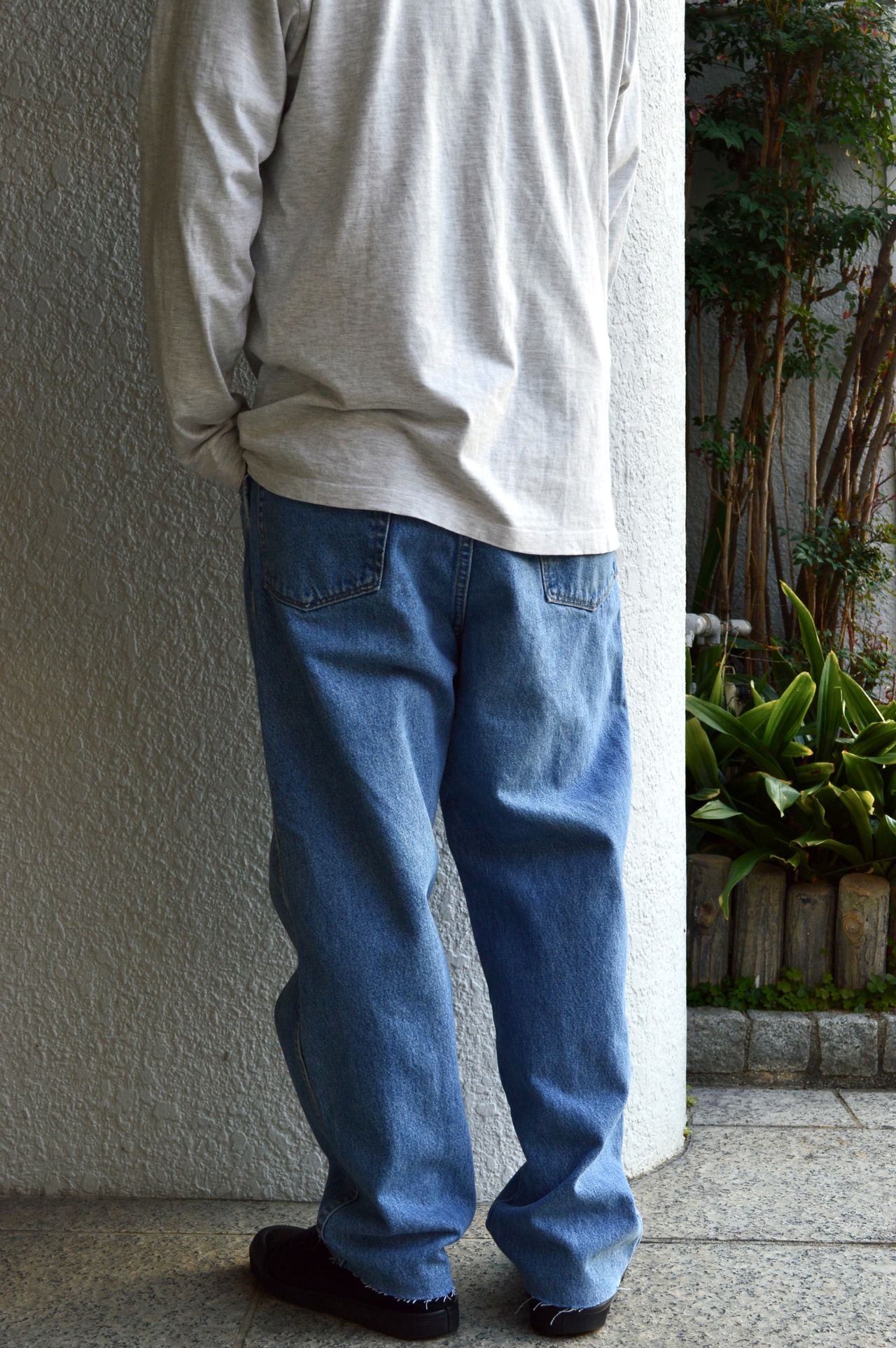 Wrangler 1990's 97601RS Cutoff Made in USA W34 USA企画 BlueBell社 ラングラー デニム 90s