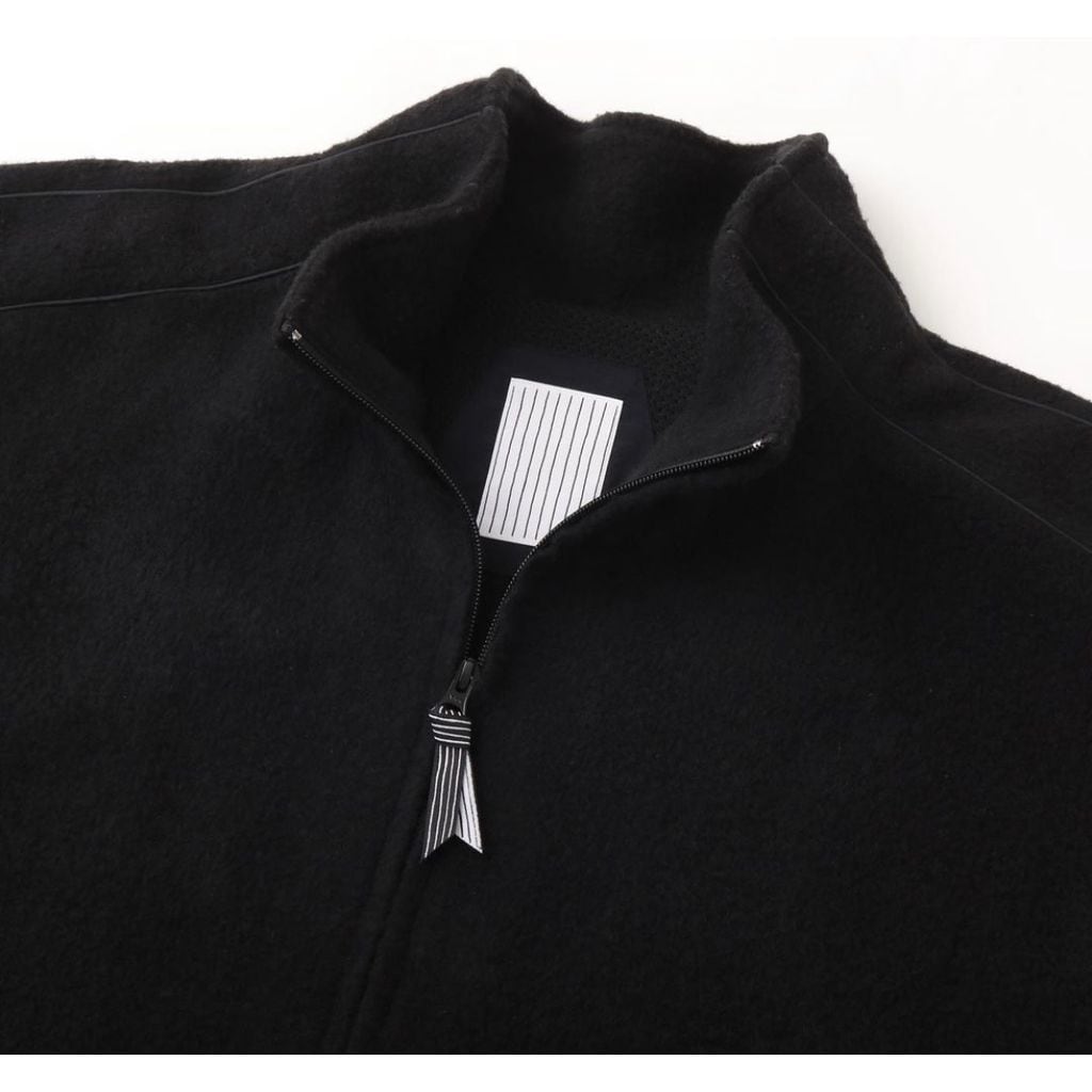 S.F.C FLEECE SPORTY JACKET STRIPES FOR CREATIVE | MAROON WEBSTORE
