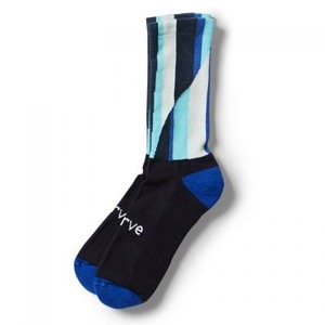 SWRVE* dion johnson merino wool socks  (navy/blue) S