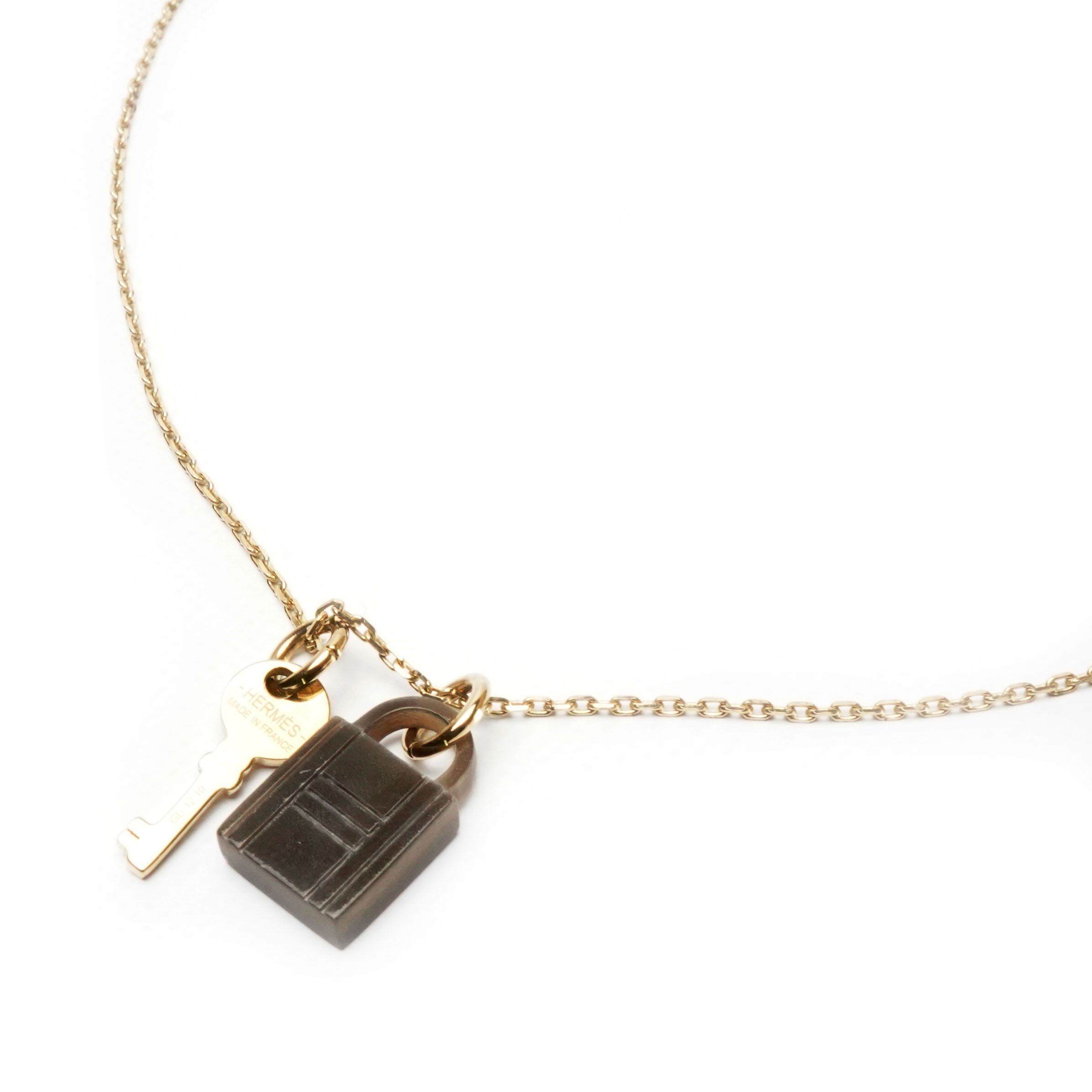 ○ HERMES - AMULETTE PADLOCK PENDANT <アミュレットパドロック