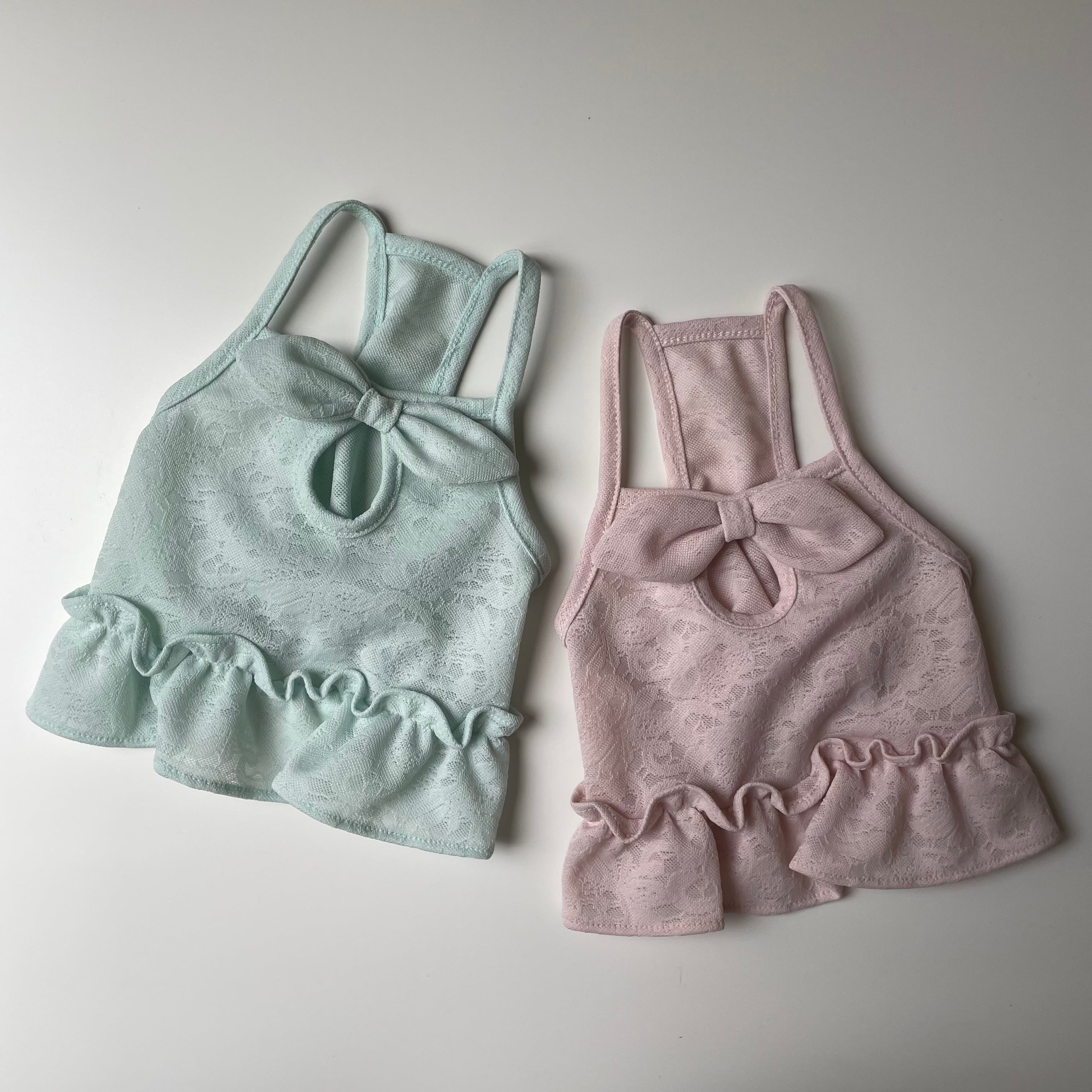 即納/【korea select】 lace short tops