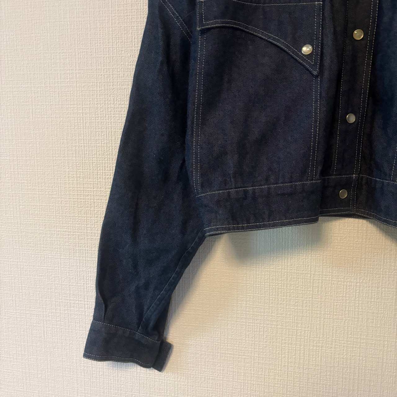 Thierry Mugler ショート丈 デニムジャケット ジージャン