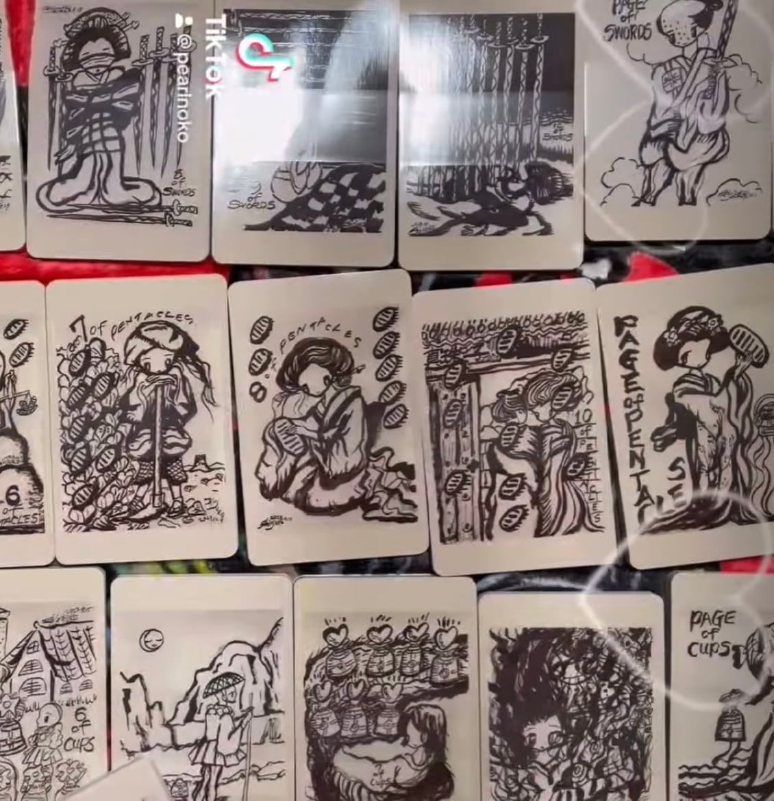 真珠子の歌舞伎タロットカード（78枚 フルデッキ） | 真珠子ショップ