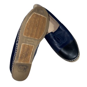 CHANEL bicolor leather slip-on “size 43”